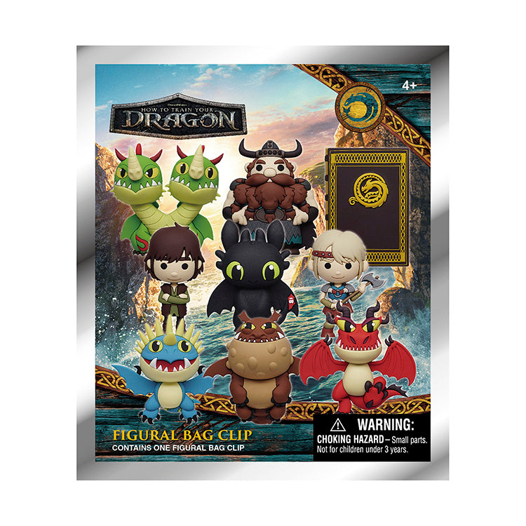 How To Train Your Dragon 3D Collectable Keychains